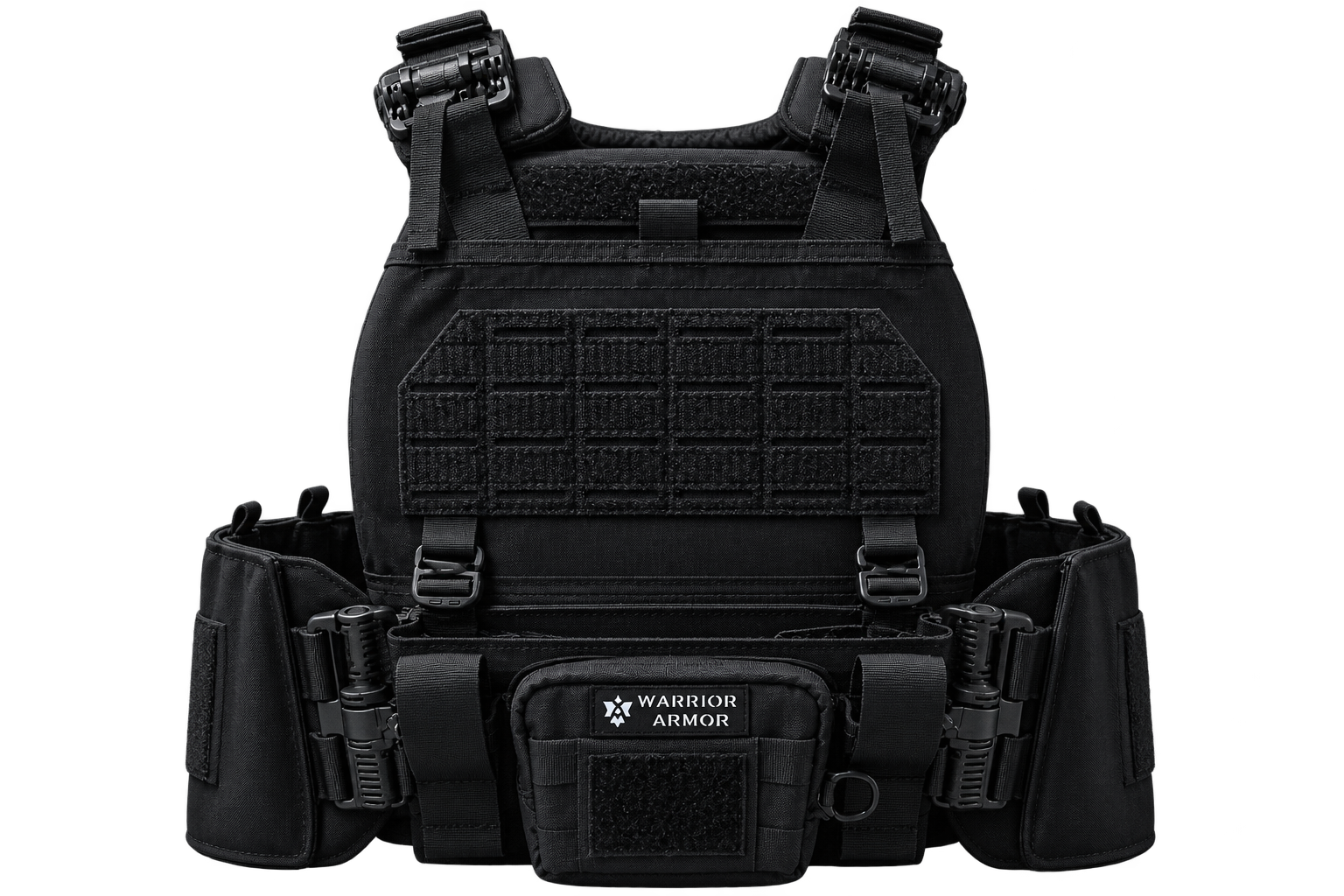 Chaleco Warrior Armor negro